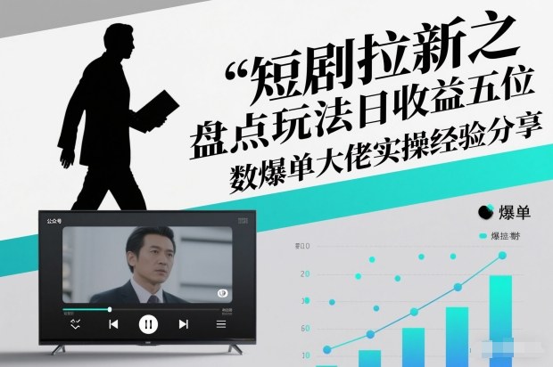 短剧拉新之盘点玩法日收益五位数爆单大佬实操经验分享-北风网赚