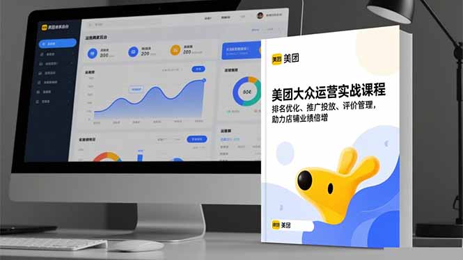 美团大众运营实战课程,排名优化、推广投放、评价管理,助力店铺业绩倍增-北风网赚