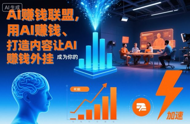 AI賺钱联盟,用AI賺钱、打造内容让AI成为你的賺钱外挂-北风网赚