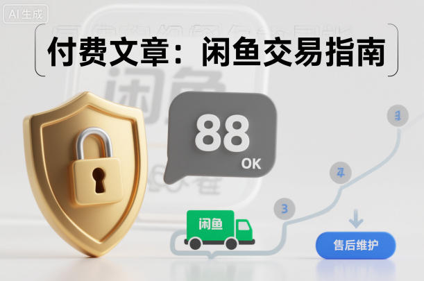 付费文章：闲鱼交易指南，怎么才能降低被坑被马扁的概率-北风网赚
