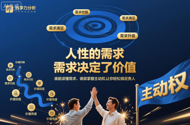 人性的需求,需求决定了价值,谁能读懂需求,谁就掌握主动权,让你轻松搞定贵人【文档】-北风网赚