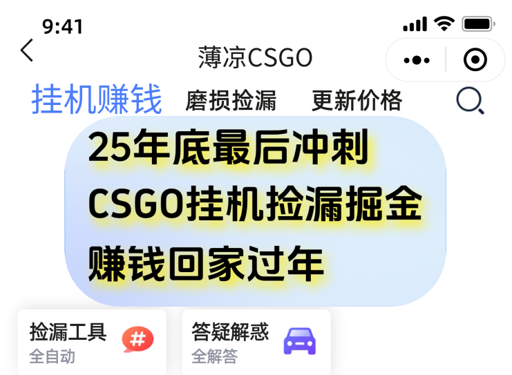 用CSGO游戏挂机捡漏掘金赚钱掘金，一部手机轻松日入500+-北风网赚