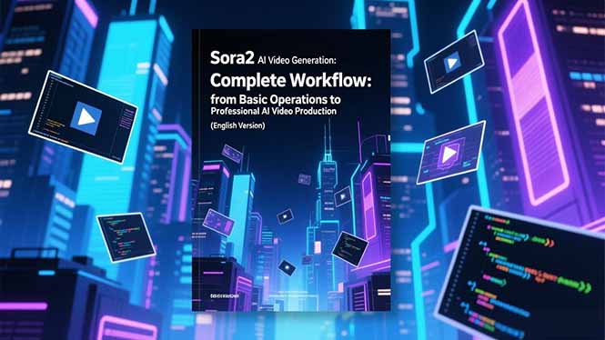 Sora2 AI视频生成的系统教程(英文版-北风网赚
