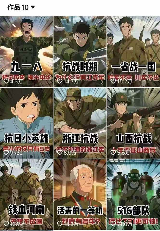 图片[2]-动漫历史类视频制作全流程，学文案撰写、分镜提示词，掌握动漫图生成+抠图配音剪辑-北风网赚