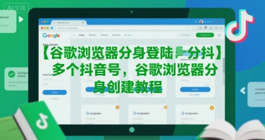 谷歌浏览器分身登陆多个抖音号，谷歌浏览器分身创建教程-北风网赚